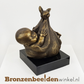 Geboorte cadeau "Gebracht door de ooievaar" BBW73br28