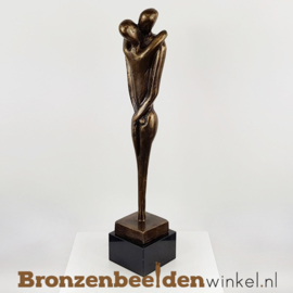 Modern beeld liefde brons BBW001br17