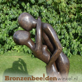 Nr 4 | Trouwcadeau "Omhelzing" brons BBW1541br