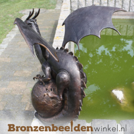 Bronzen draken beeld BBWB56592