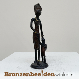 Afrikaans beeld "Imena en Kofi" 16 cm BBWST17KL15