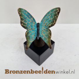 As beeld vlinder van brons BBW2728br