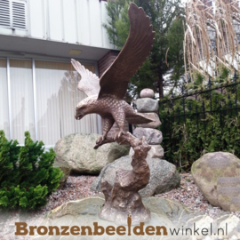 Tuinbeeld adelaar brons BBW0389br