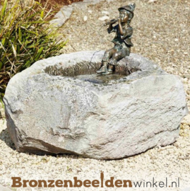 Tuinbeeld ''Gerard met fluit" BBWR991240