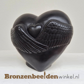 Urn voor thuis "Hart met vleugels" BBW0658br-db