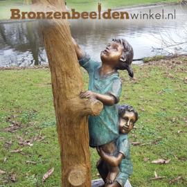 Tuinbeeld klimmende kinderen BBWR88856