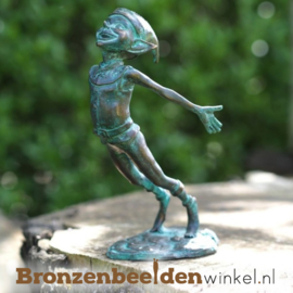 NR 10 | Halloween cadeau ''Pixie beeldje van brons'' BBW1406br