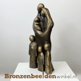 Beeldje "Uitgebreid gezin 6 personen" BBW071br64