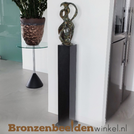 Bronzen kunst beeld "Het Abstracte Hart" BBW52210br