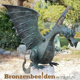 Bronzen draken beeld BBWR90167