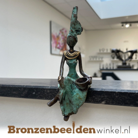 Afrikaans beeld "Zoila" 12 cm BBWZT21KL