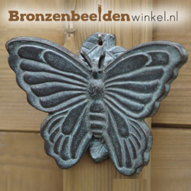 Wanddeco brons "Vlinder" BBW0072br