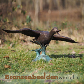 Tuinbeeld vliegende eend BBW0377br