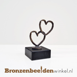 Originele bedankjes bruiloft "Verliefde Harten" BBW007br48