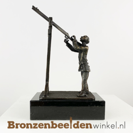 Beeldje "De schutterskoning" BBW002br03