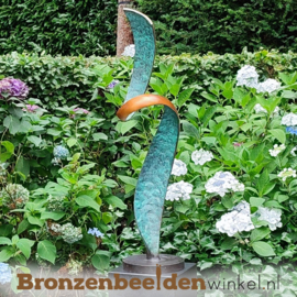 Abstract tuinbeeld "Gracieus" (groene zijde) BBW1546br