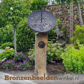 PENSIOEN BEELD "VEILINGKLOK/ZONNEWIJZER" IN OPDRACHT POSTUMA