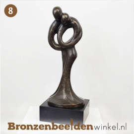 NR 8 | Cadeau getuigen aan bruidspaar ''Samen één op sokkel'' BBW0719br