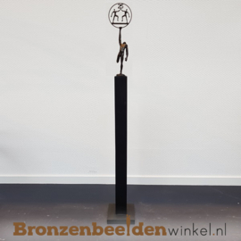 Groot jubileum geschenk "Samen Sterk" met jaartallen