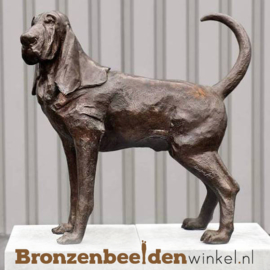 Beeld bloedhond in brons BBW37232