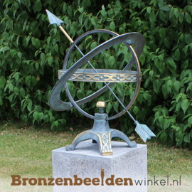 NR 4 | Cadeau vrouw 84 jaar ''Zonnewijzer met extra ring'' BBW0184br