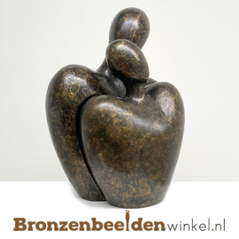 Bronzen duo urn "Voor altijd samen" 300663