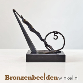 TOP 5 jaar bestaan bedrijf cadeau "De mijlpaal" met jaartal 5