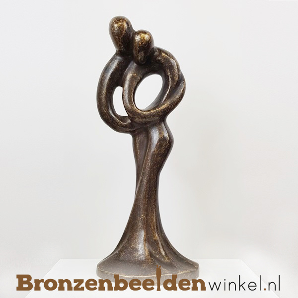 Aankondiging Behoort Ongeschikt Liefdesbeeld "Samen één" BBW0719BR | Liefdes beeldjes | Bronzen Beelden  Winkel