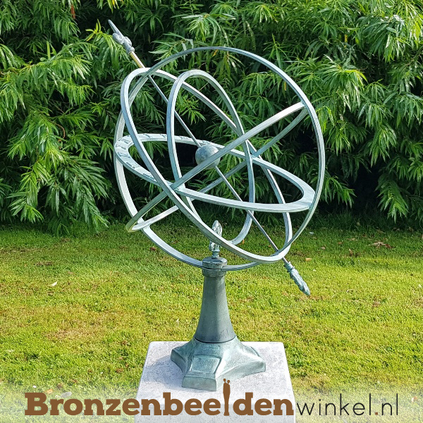 Moderne zonnewijzer van brons BBW0107br