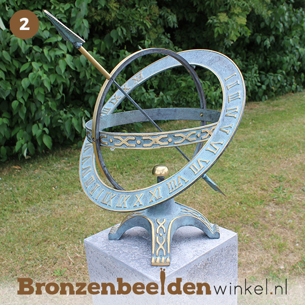 NR 2 | 75 jaar verjaardagscadeau ''Zonnewijzer met extra ring'' BBW0184br