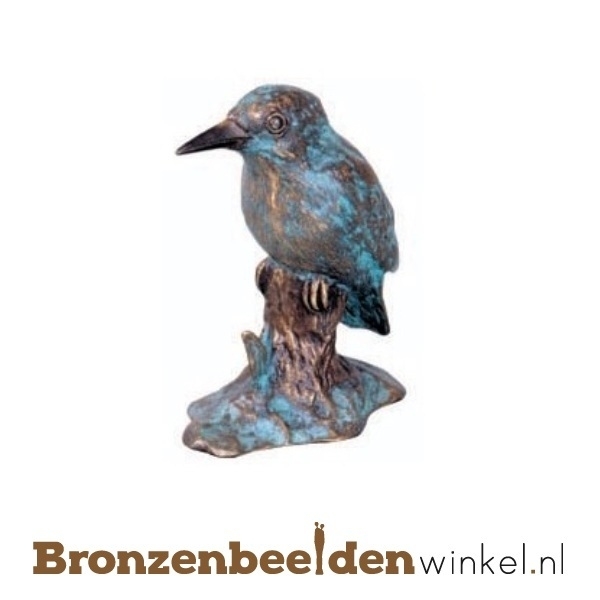 Bronzen ijsvogel cadeau BBWF6006fa