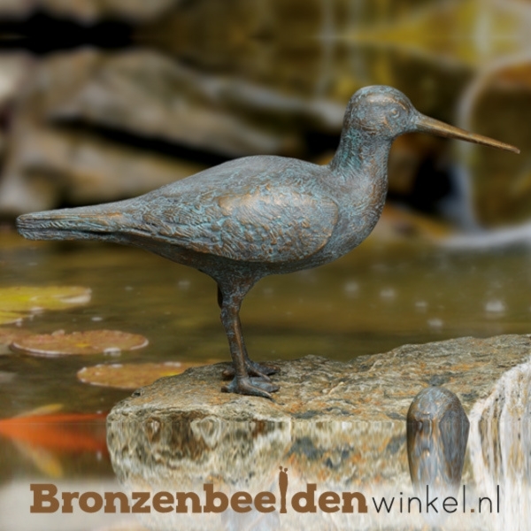Bronzen watersnip beeld BBW75670