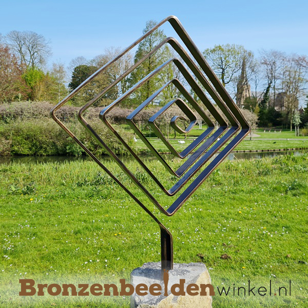 tuinbeeld van brons