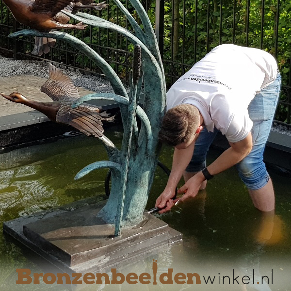 aansluiting fontein