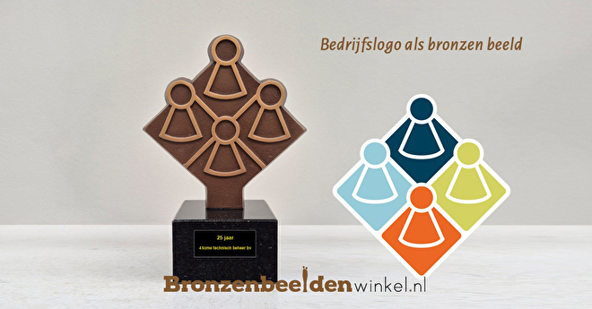 bedrijfslogo als beeld