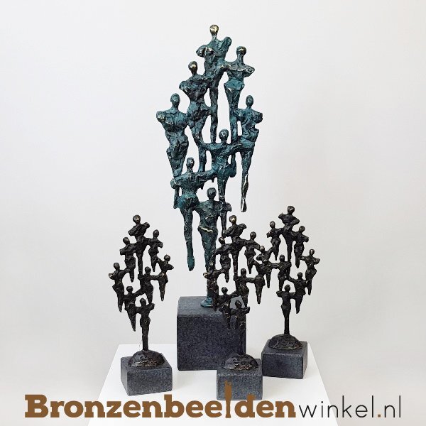 Bronzen beeldjes Nijmegen
