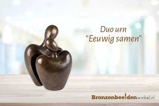 duo urn eeuwig samen