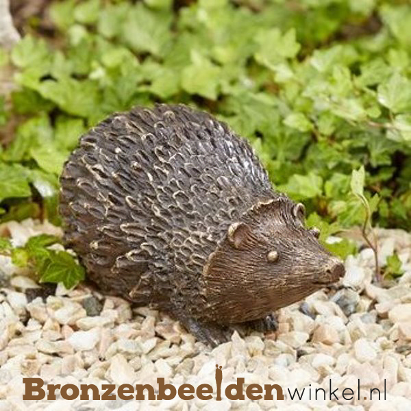 Mordrin Is Draaien ᐅ • Bronzen egel beelden | Egel beeld kopen van brons