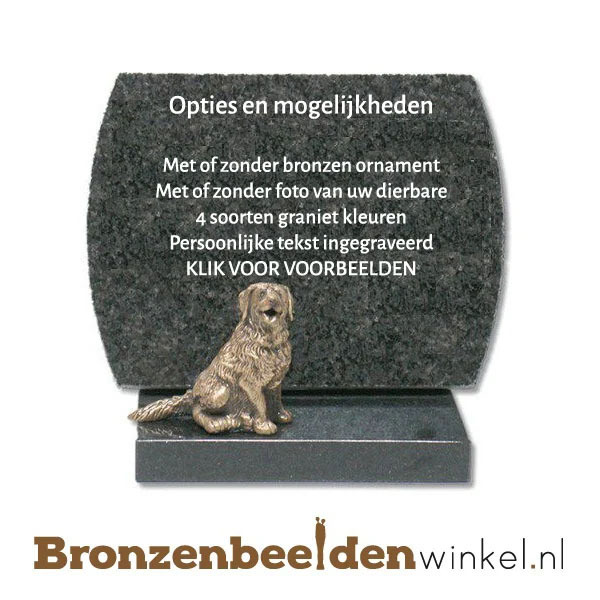 gedenksteen hond zelf maken