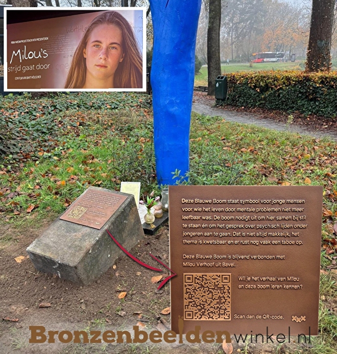 plaquette qr code