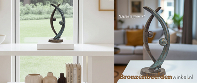 symbolisch cadeau liefde man en vrouw