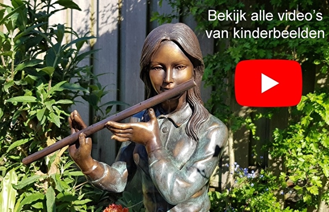 tuinbeeld kind, kinderbeelden tuin