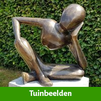 tuinbeeld als gedenk kado