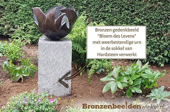 urn beeld voor in de tuin