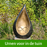 urnen voor buiten in de tuin