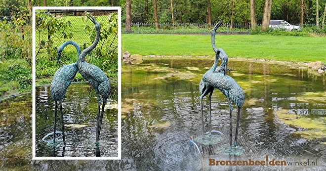 vijver decoratie