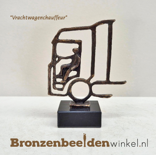 vrachtwagenchauffeur beeldje