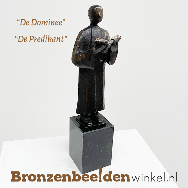Beeldje Dominee - Predikant