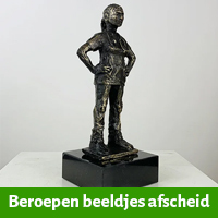 beroepen beeldje als origineel afscheidscadeau voor zorgpersoneel