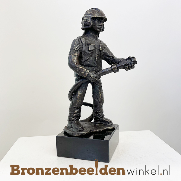 Brandweer beeldje, brandweerman